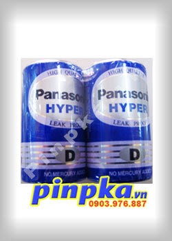 Pin dai D 1,5V Panasonic Hyper Battery R20UT
